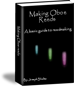 Making oboe reeds